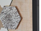 Cuadro con hexágonos