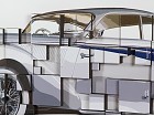 Cuadro 3D coche gris