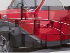 Cuadro 3D coche rojo