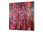 Cuadro óleo abstracto 120x120 cm
