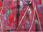 Cuadro óleo abstracto 120x120 cm