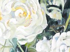 Cuadro rosas blancas