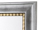 Espejo marco plata con filo oro 174x74 cm