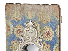 Decoración mural con espejo