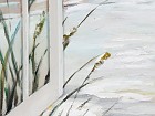 Cuadro óleo ventana