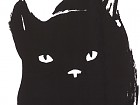 Cuadro gato negro