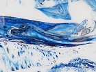 Cuadro agua azul