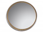 Espejo redondo metálico vintage 63x63 cm