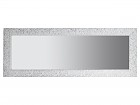 Espejo estucado blanco/plata 66x167 cm