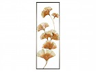 Deco pared metal flores