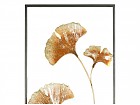 Deco pared metal flores