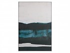 Cuadro mar frío óleo abstracto 80x120cm