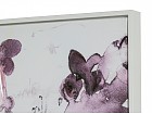 Cuadro óleo flores lilas