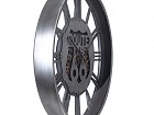 Reloj mecanismo de metal plata Route 66