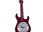 Reloj sobremesa guitarra roja