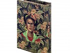 Caja libro Frida Kahlo y estampado vegetación
