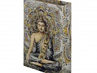 Caja libro Buda y mandala forrado de tela