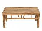 Mesa centro bambú