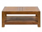 Mesa centro de madera con balda inferior Ohio