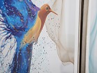 Cuadros impresos pájaros multicolor