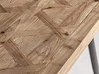Mesa comedor industrial de madera de abeto