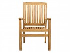 Mesa y 4 sillas de exterior madera de teca
