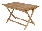 Mesa y 4 sillas de madera de teca 
