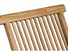 Silla jardín plegable de madera de teca