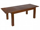 Mesa extensible de madera de mindi Nature