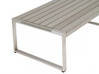 Conjunto de jardín 4 plazas de aluminio