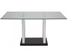 Mesa de cristal salón-comedor de 150 cm