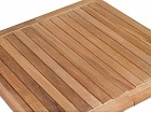 Mesa jardín plegable de madera de teca