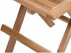 Mesa jardín plegable de madera de teca