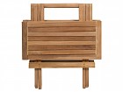 Mesa jardín plegable de madera de teca