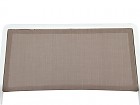 Conjunto mesa centro y sillones blanco y marrón