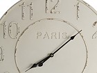 Reloj de pared vintage blanco roto