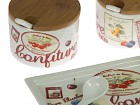 Set de 3 cuencos con tapa