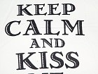 Cojín Keep Calm beso