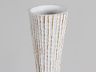 Jarrón poliresina blanco 106 cm