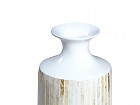 Jarrón cerámica blanco 72 cm