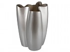 Jarrón de cerámica plata A