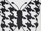 Cojín mariposa 45x45 cm