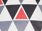 Cojín triángulos 45x45 cm