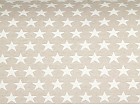 Cojín Estrella beige 30x50 cm