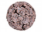 Bola decorativa con rosas