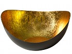 Centro ovalado oro 12 cm
