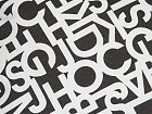 Cojin abc negro 60x60 cm