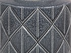 Jarrón cerámica gris