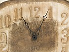 Reloj de madera vintage