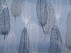 Cojín Anna pluma azul